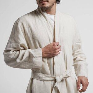 Vince Linen Robe. Size L / XL. New with Tags.